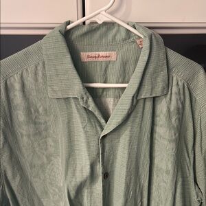 100% silk button-down dress shirt